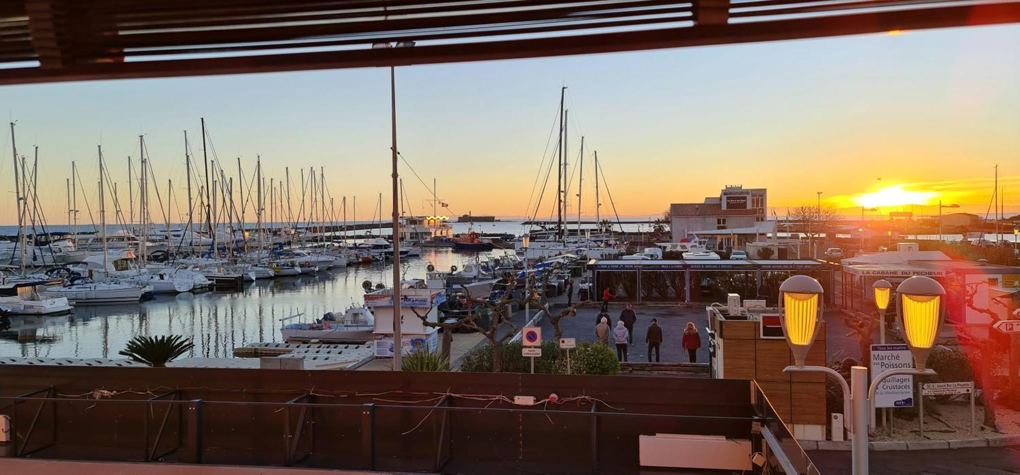 Residence De Standing La Pecherie Spacieux T3 Comme Un Cocon Familial Vue Mer Et Sur L'Avant Port Sur Le Bout Du Bout De Cap D'Agde Seule Cap En Occitanie 외부 사진